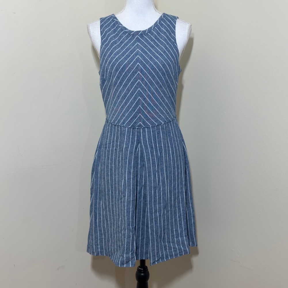 Ann Taylor Loft || Linen Blend Dress size 10